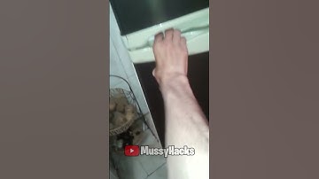 How to open the freezer door?