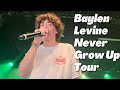 Baylen levine never grow up tour