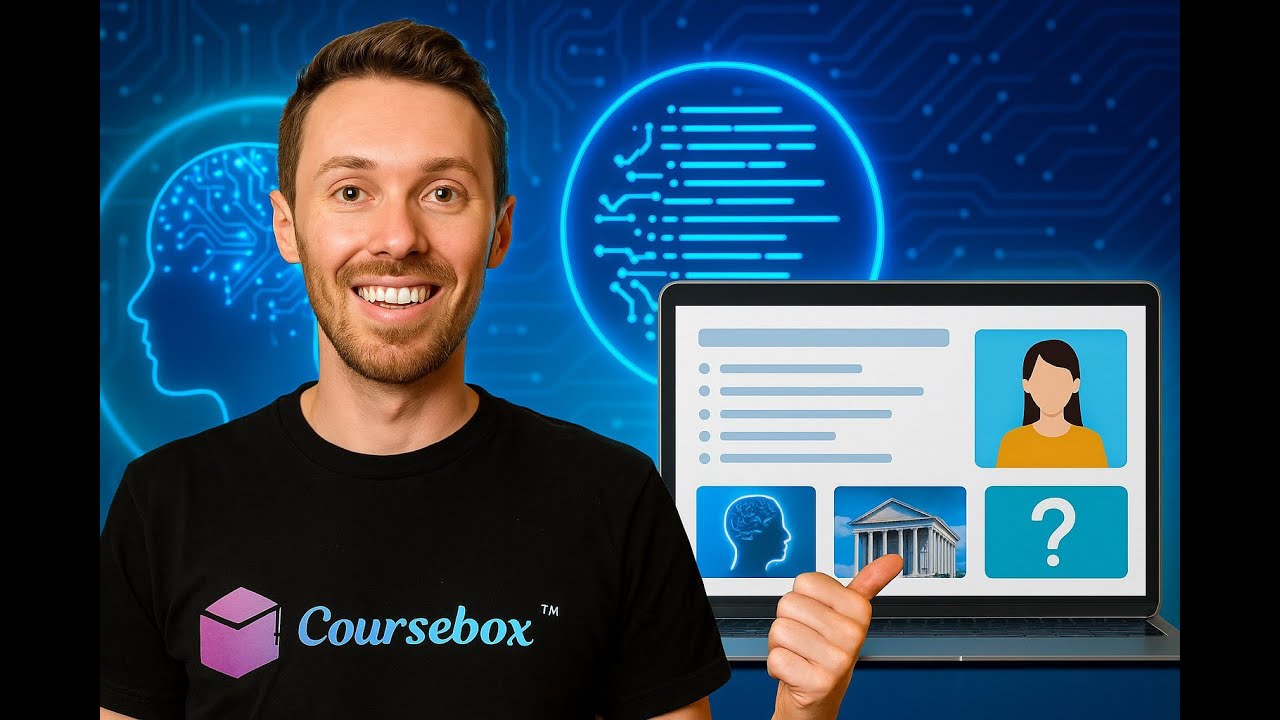 Créez un cours en ligne en quelques minutes grâce à l’IA – Démo Coursebox IA