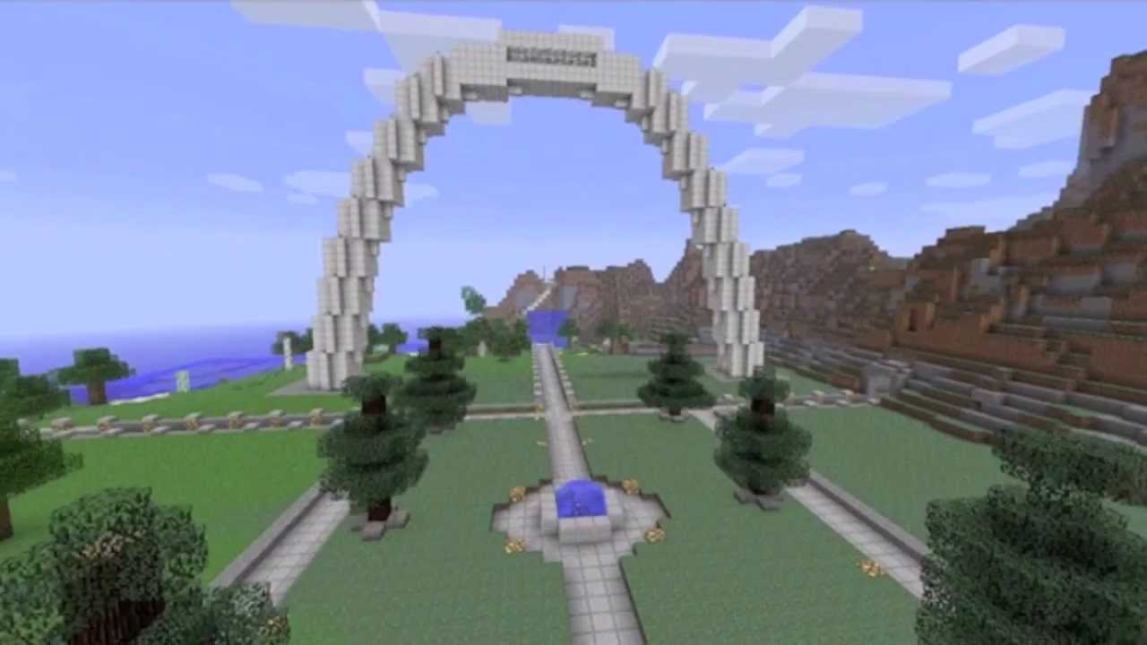 St. Louis Arch In Minecraft! - YouTube
