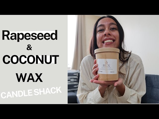 Why is rapeseed and coconut wax the perfect blend for candles