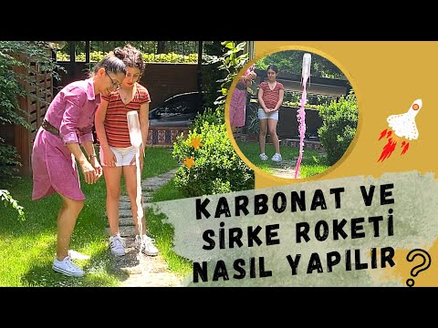 Sirke ve Karbonatla Roket Uçurma