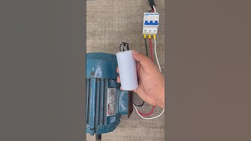 Arranque de un motor TRIFASICO con alimentación MONOFÁSICA (bifásico)