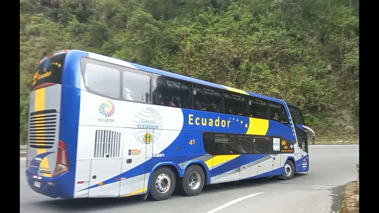 Buses de la via Aloag Santo Domingo ZARACAY,MACUCHI,OCCIDENTALES,ECUADOR,ESMERALDAS