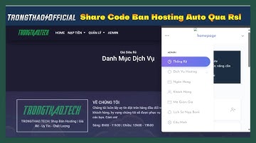 Share Code Bán Hosting Auto Qua Rsl Và Cách Cài Đặt Captcha | Code Bán Hosting | TrongThao Official