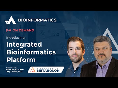 Metabolon’s Integrated Bioinformatics Platform - Demonstration - video from Metabolon