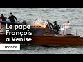 Le pape franois  venise 1er dplacement en 7 mois