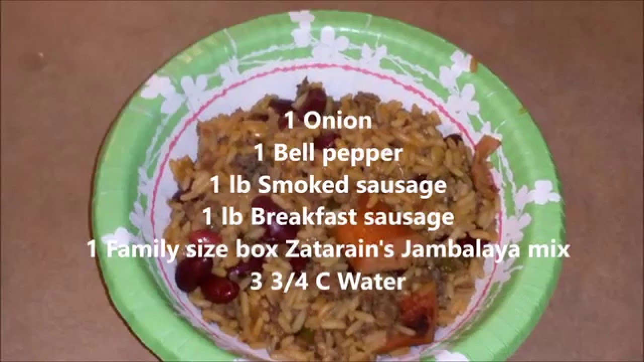 Dirty Red Beans and Rice Jambalaya YouTube
