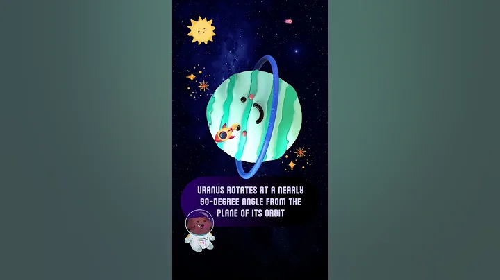 Uranus Rotates on its Side!