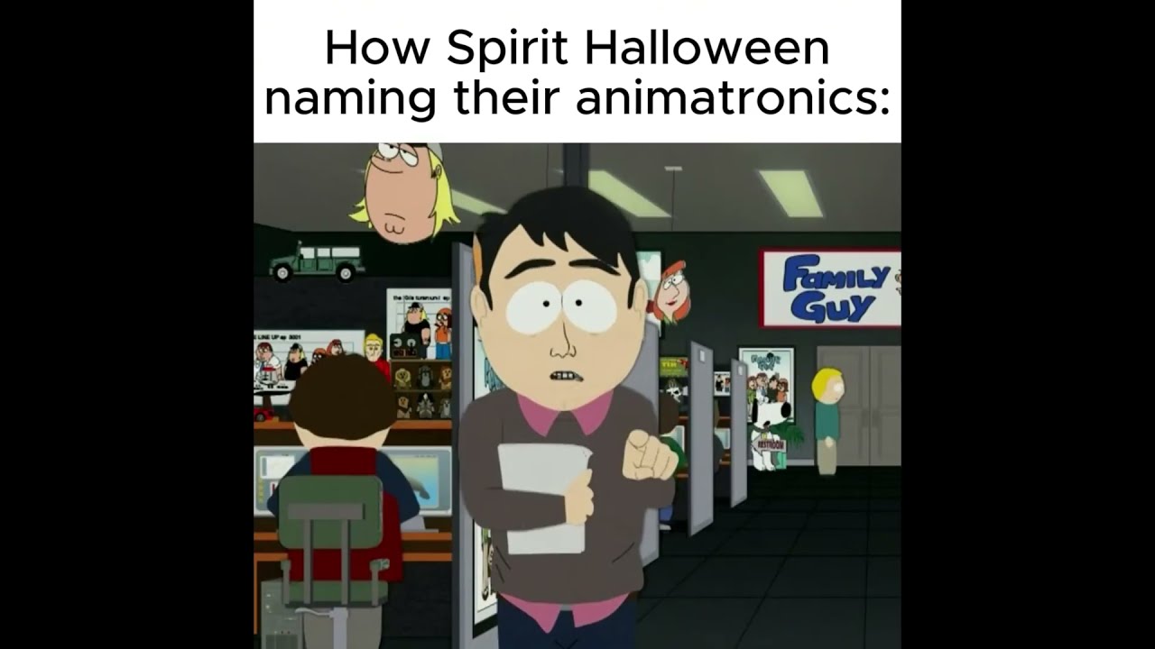 How Spirit Names Their Animatronics Halloween 2025 Meme Memes