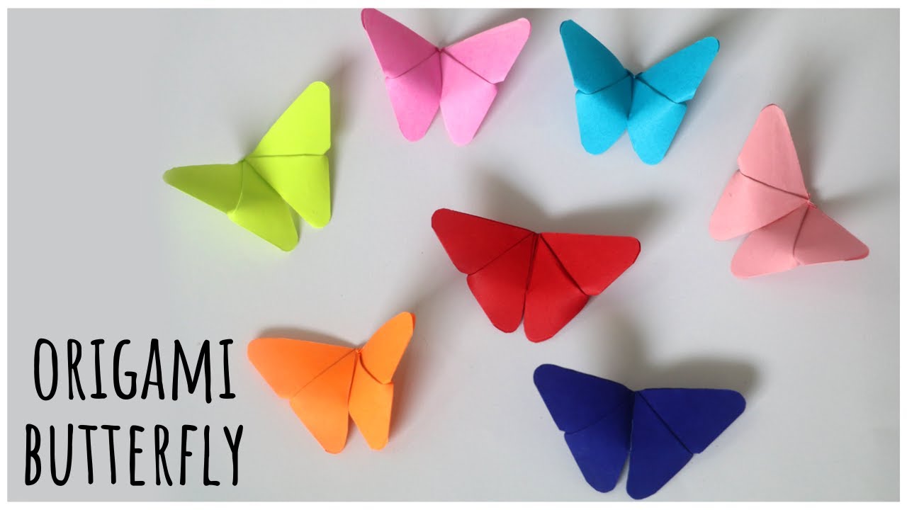 SadoCrafts Gorgeous Butterfly Origami Paper - Fun, Interactive