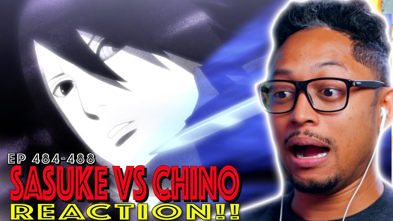 Sasuke vs Chino (Sharingan vs Ketsuryugan) 