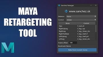 Maya Retargeting Tool – Custom Mocap to Custom Rig