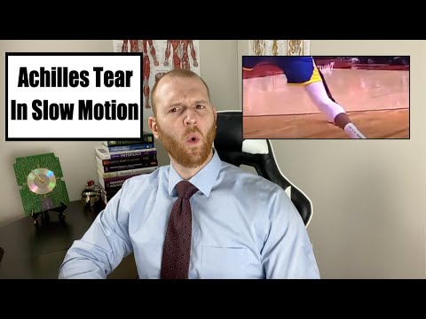 Kevin Durant Achilles Injury Explained - Kevin Durant Injury Slow Motion Clip Reaction