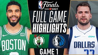 CELTICS vs MAVERICKS FULL NBA FINALS GAME 1 HIGHLIGHTS | June 1, 2024 | NBA Finals Full Highlights