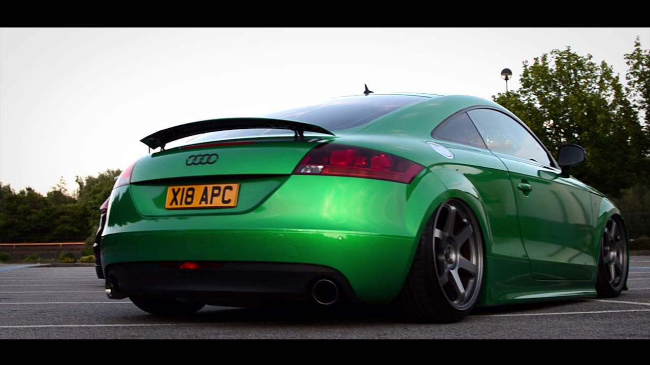 Audi TT Wrap 3M Gloss Green Envy YouTube