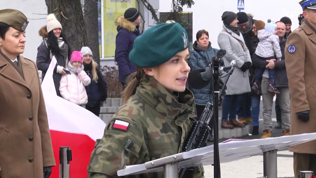 Przysięga żołnierzy Dobrowolnej Zasadniczej Służby Wojskowej