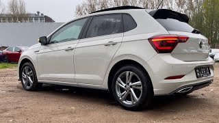 Volkswagen New Polo R - Line 2023 In 4K Ascot Grey 16 Inch Valencia Walk Around & Detail Inside