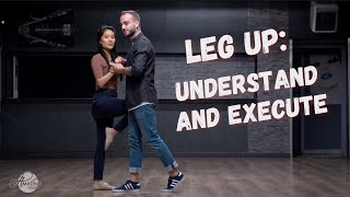 Leg up with Sophie Madison - Follower Kizomba Urbankiz Ladystyling