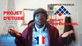 PROJET  D'ETUDE PROJET ¨PROFESSIONNEL(Campus France)