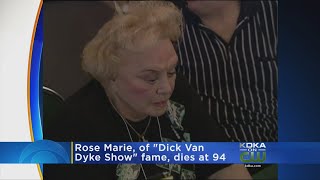 Actress Rose Marie Of 'Dick Van Dyke Show' Fame Dies At 94