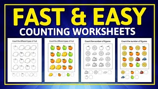 Create KDP Math Workbooks FAST & EASY With Counting Worksheets Generator