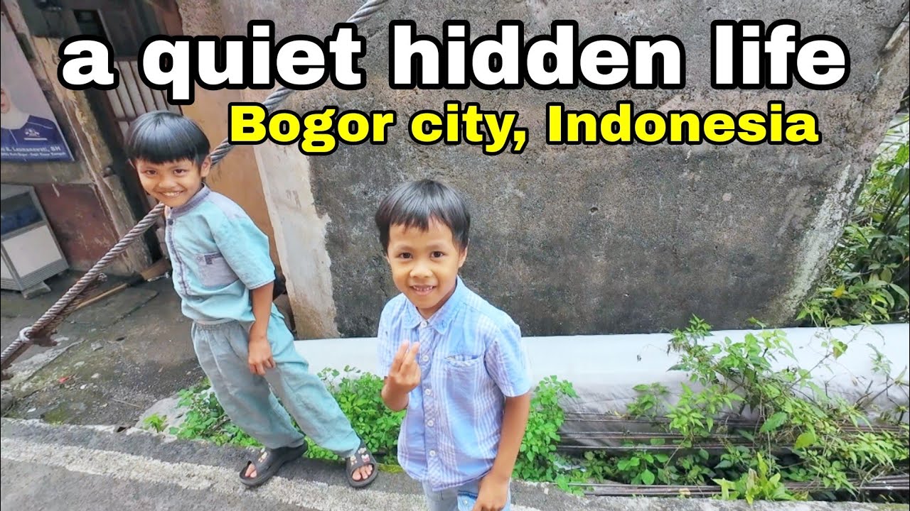 KEHIDUPAN TERSEMBUNYI YANG TENANG di KOTA BOGOR | JELAJAHI KAMPUNG LEBAK KANTIN, Bogor Indonesia 🇮🇩