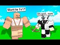 I 1v1'd The #1 STRONGEST Player in Roblox Bedwars...