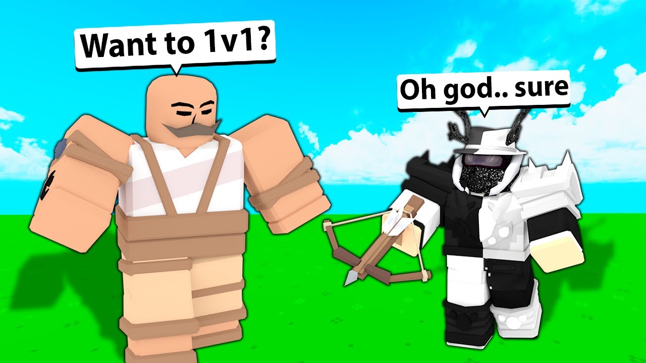 Playing Bedwars in Roblox! 