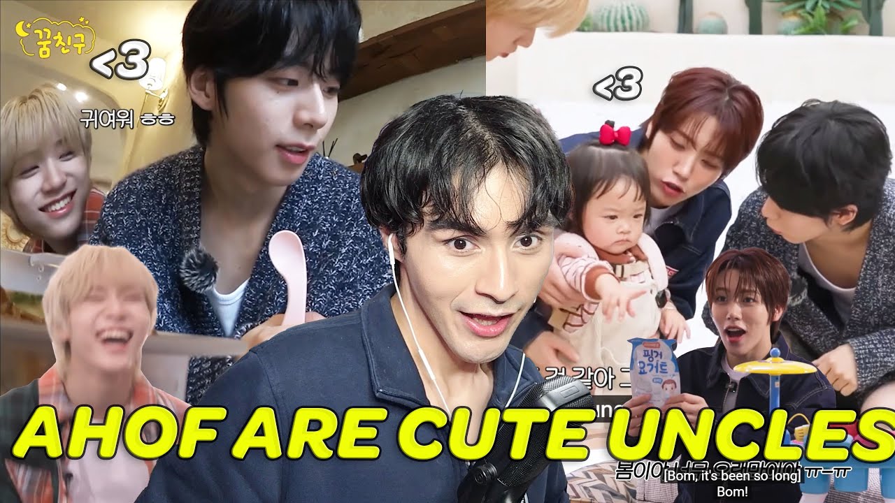 Чон У, Унки, Дайсукэ из AHOF │ Мой друг мечты🌛 РЕАКЦИЯ