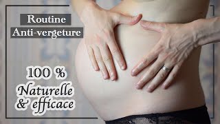 GROSSESSE | Routine de soin anti-vergeture 100% naturelle bio et efficace