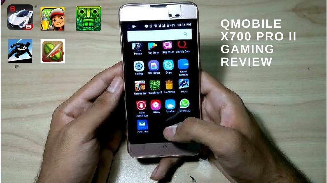 Qmobile X700 PRO II Gaming Review || Performance Test || Review .