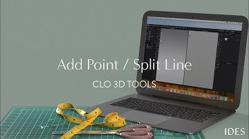 CLO 3D Tools Explained, Under 1 Min- Add Point Split Line