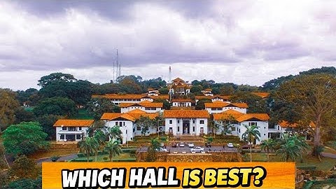 University of Ghana (Legon) Traditional Halls Tour and Prices 