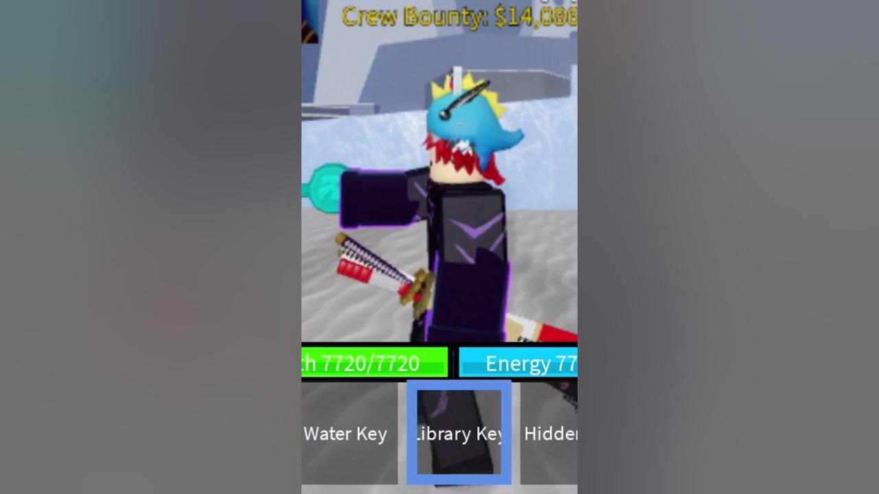 water key, library key & hidden key 