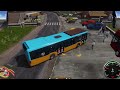 Bus Driving Simulator : EVO - Crash Crash Bounce Bounce goes the bus!