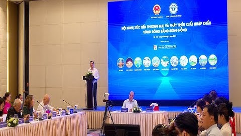 Tăng cường xúc tiến thương mại, phát triển xuất nhập khẩu vùng Đồng bằng Sông Hồng