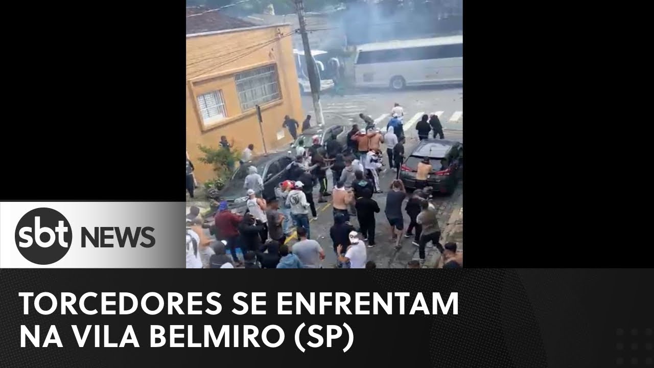 Torcedores do Santos e Coritiba depredam UPA durante briga generalizada