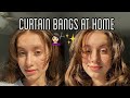 DIY CURTAIN BANGS AT HOME, according to Brad Mondo | How I Style My Curtain Bangs