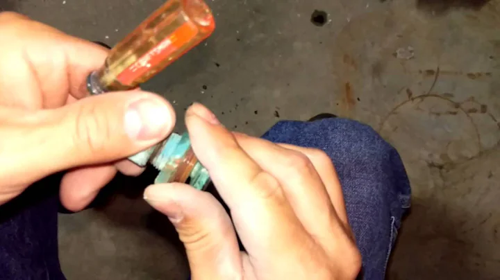 How to repack a leaking water valve