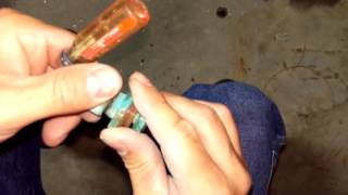 How to repack a leaking water valve