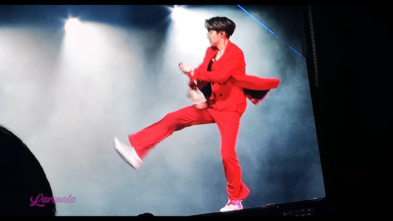 red jhope suit