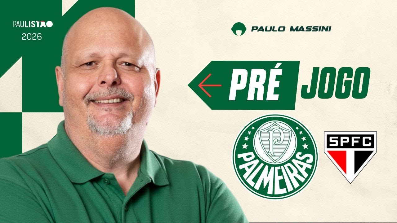 🚨PRÉ-JOGO PALMEIRAS X SÃO PAULO. AO VIVO!