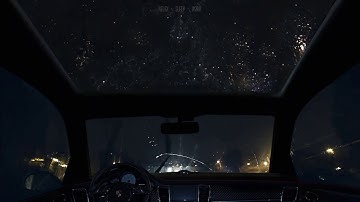 [ Lyrics ] listening to a chill bts playlist in your car on a rainy night | (reuploaded and re-edit