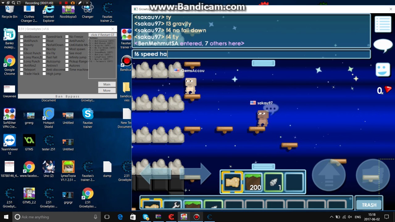 Growtopia hack 2.51 64 bit new - YouTube