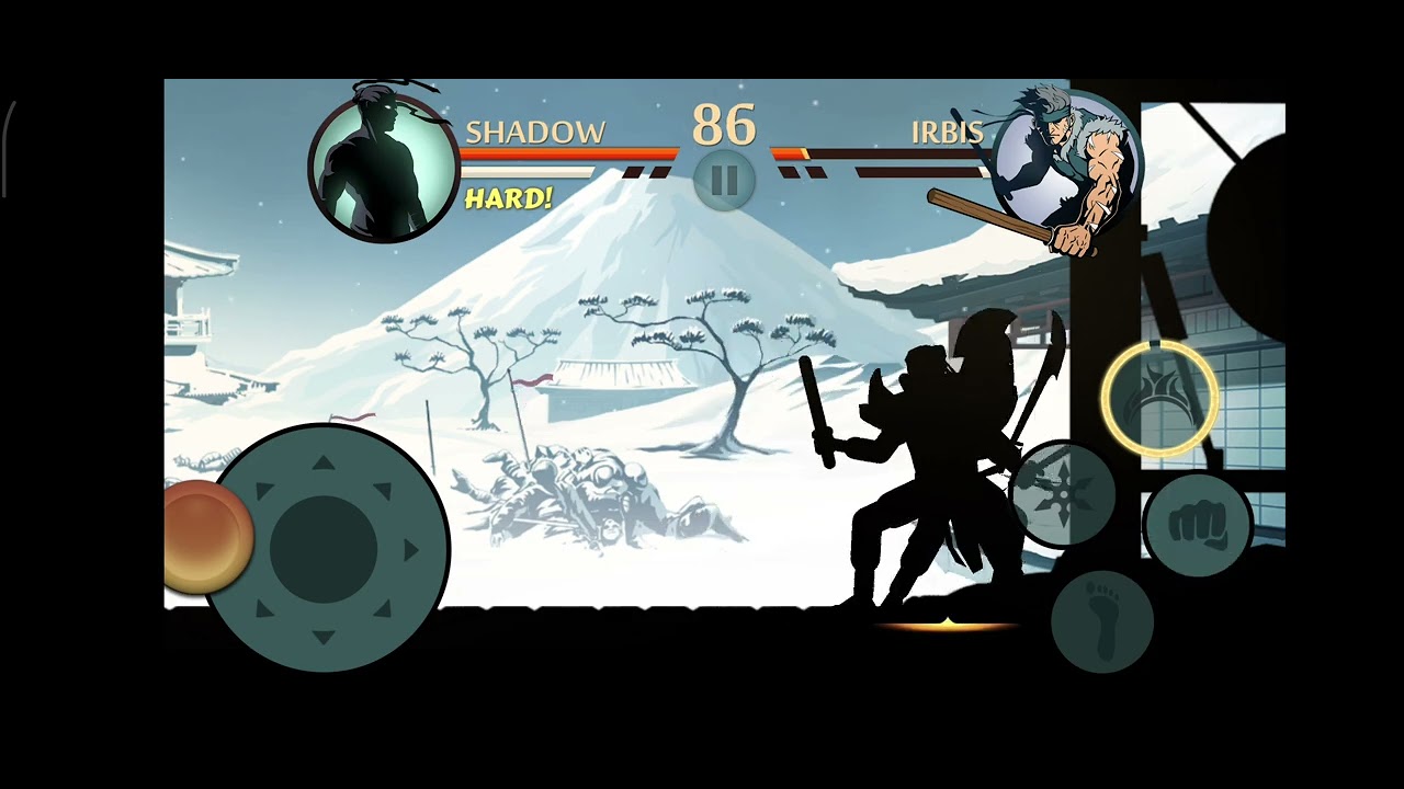 Shadow vs Irbis (Widow I bodyguard) | SHADOW FIGHT 2 (The Greatest Temptation)