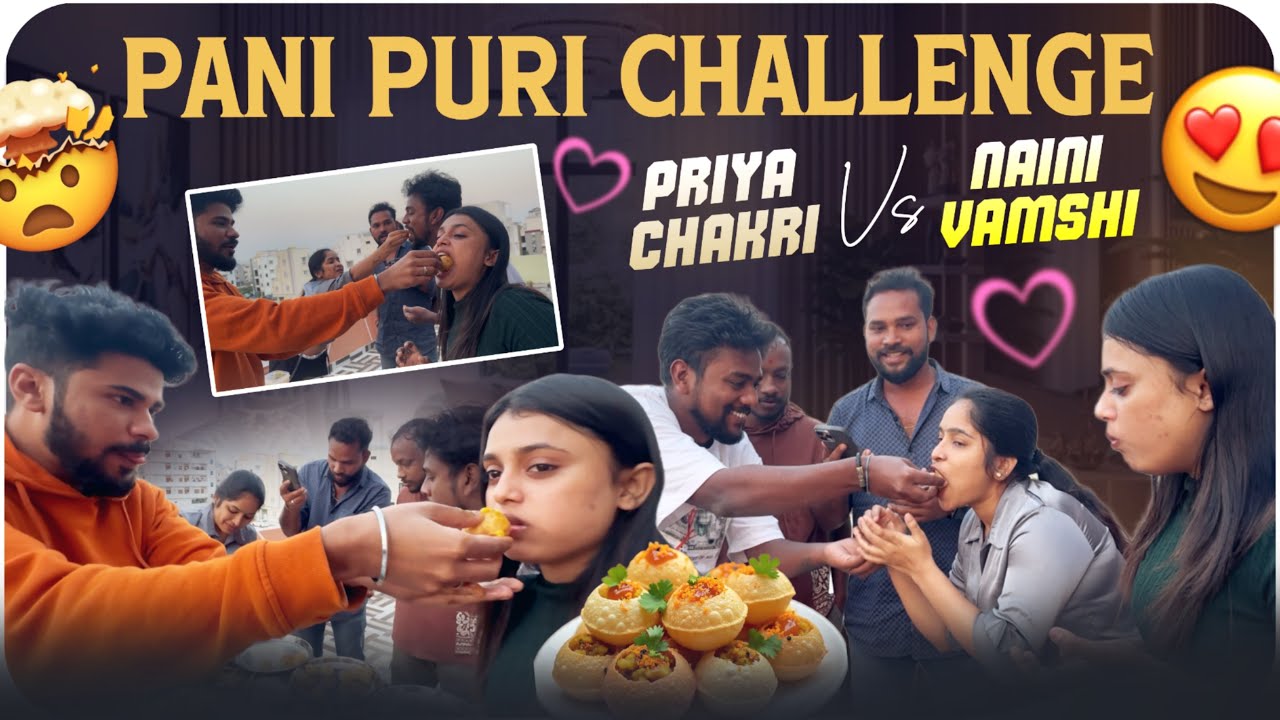 pani puri challenge