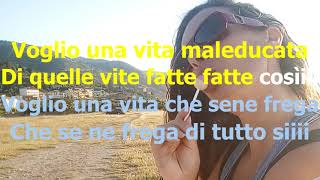 Vasco Rossi Vita Spericolata Karaoke - Le più belle canzoni Italiane