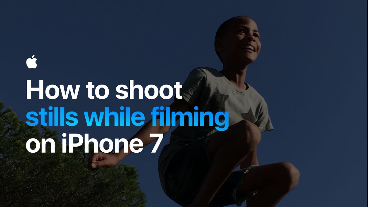 How to shoot stills while filming on iPhone 7 &mdash; Apple