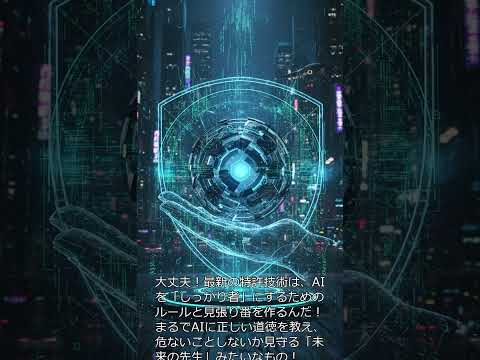 AIは信用できる？未来を守る最新特許技術がすごい！ #Shorts